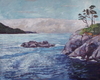 Fog Rolling in Near Friendly Cove, Nootka Sound, B.C.