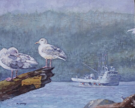 The Real Fishing Fleet, Hornby Island, B.C.